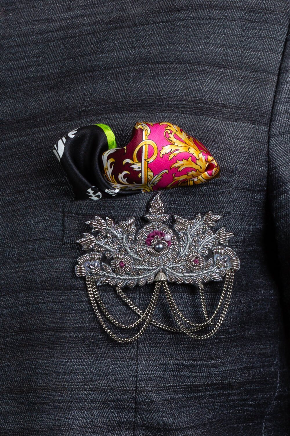 Printed pocket square