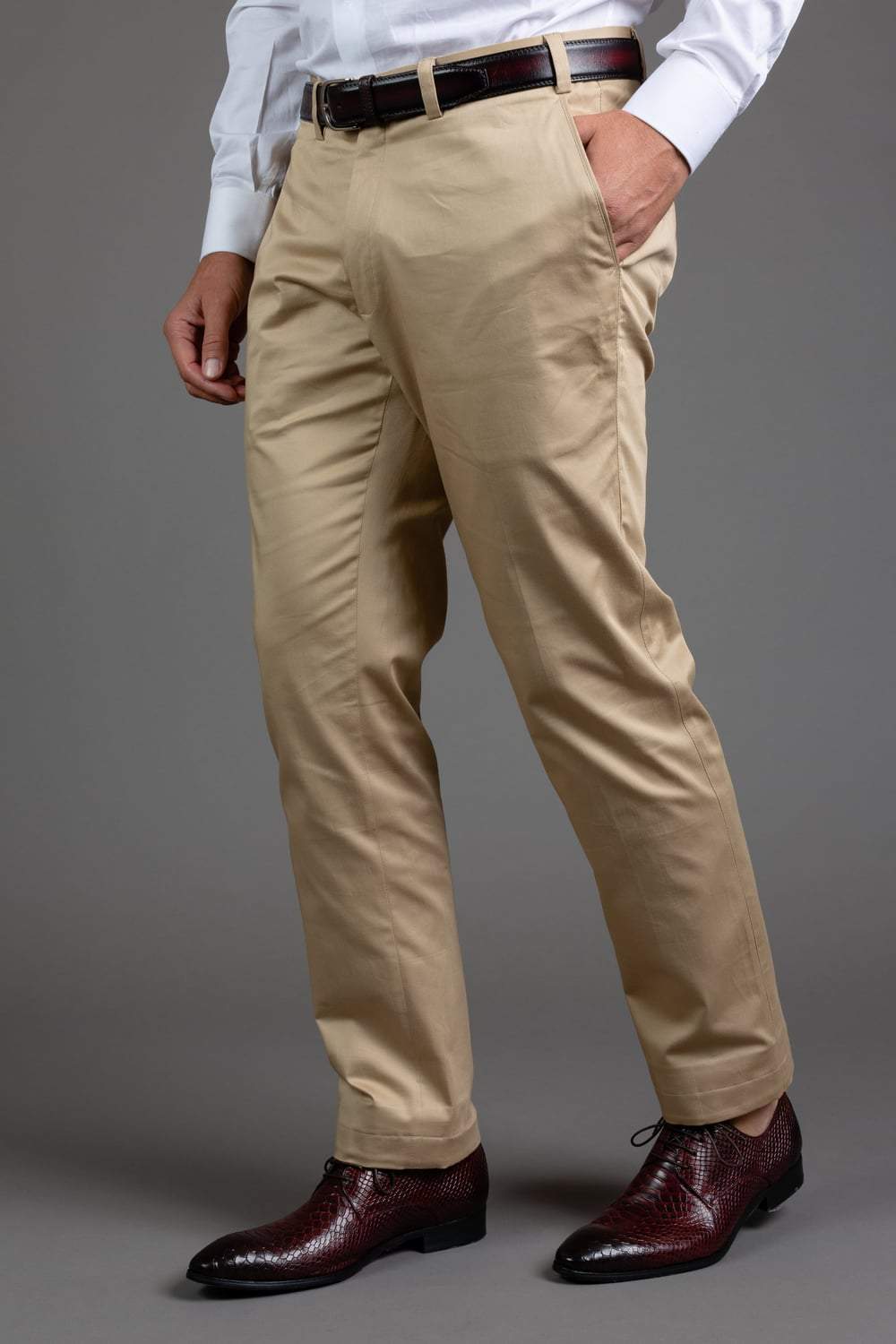 Beige Trouser