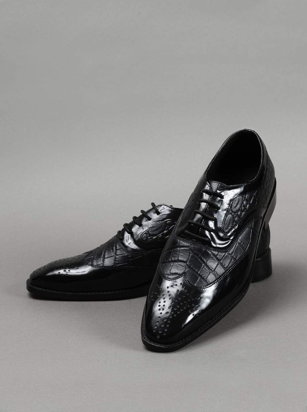 Mens white hot sale patent leather shoes