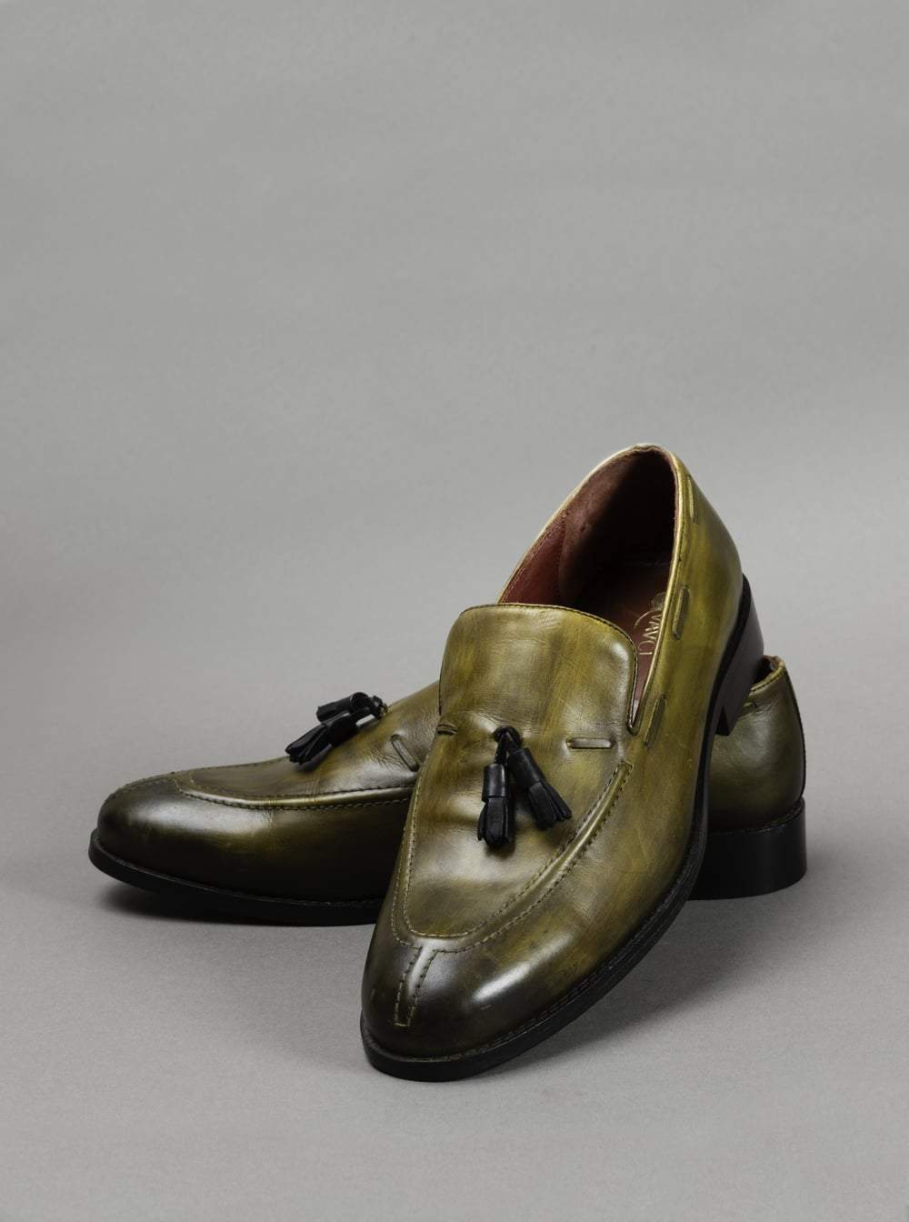 Olive Green Bespoke Shoes