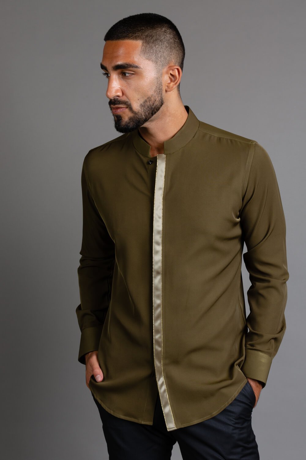 Olive Green Shirt