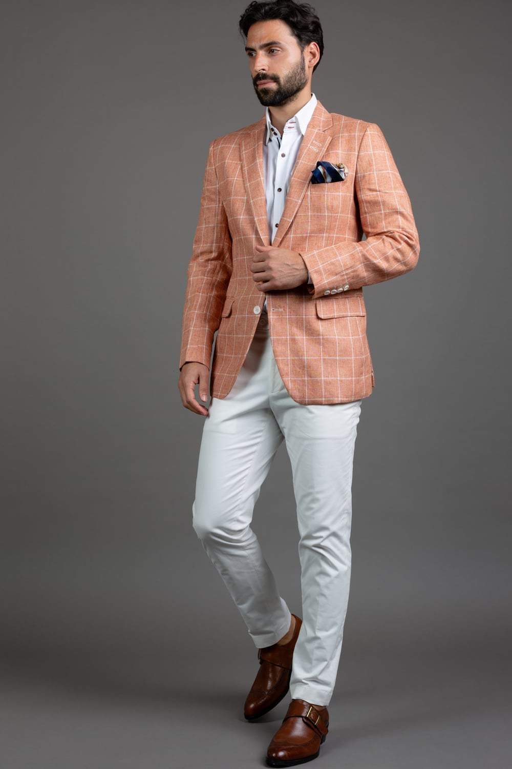 Rust on sale color blazer