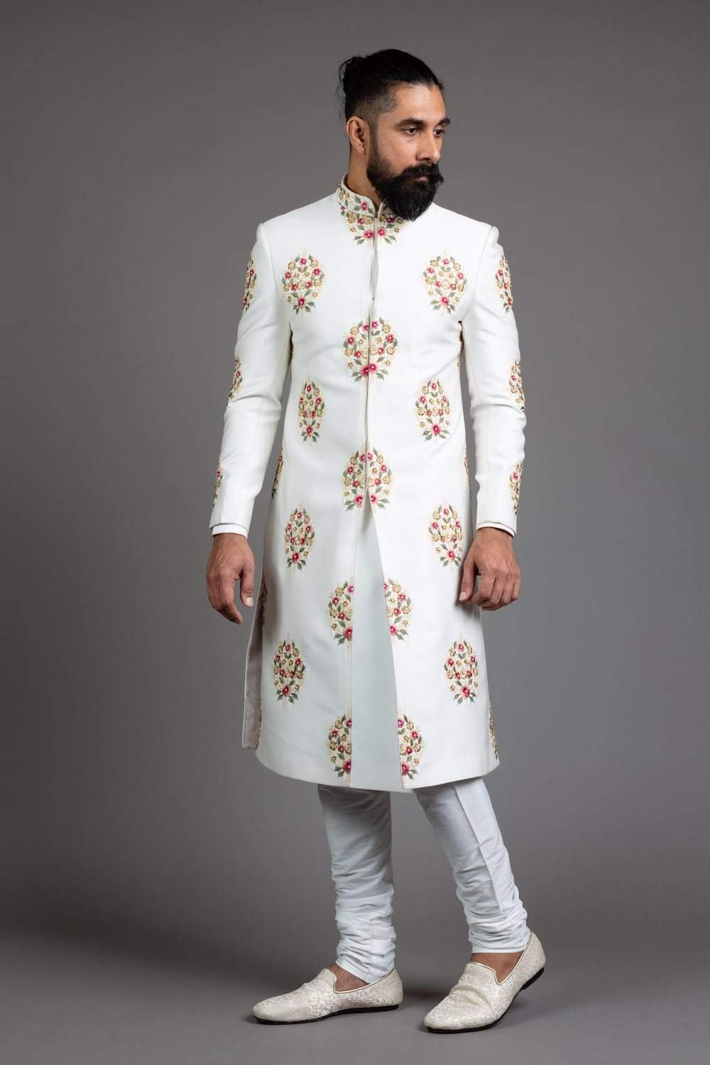 White sherwani store