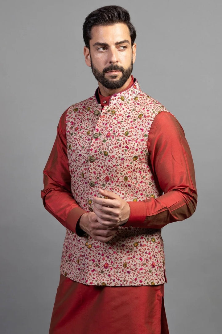 Embroidered Nehru Jacket