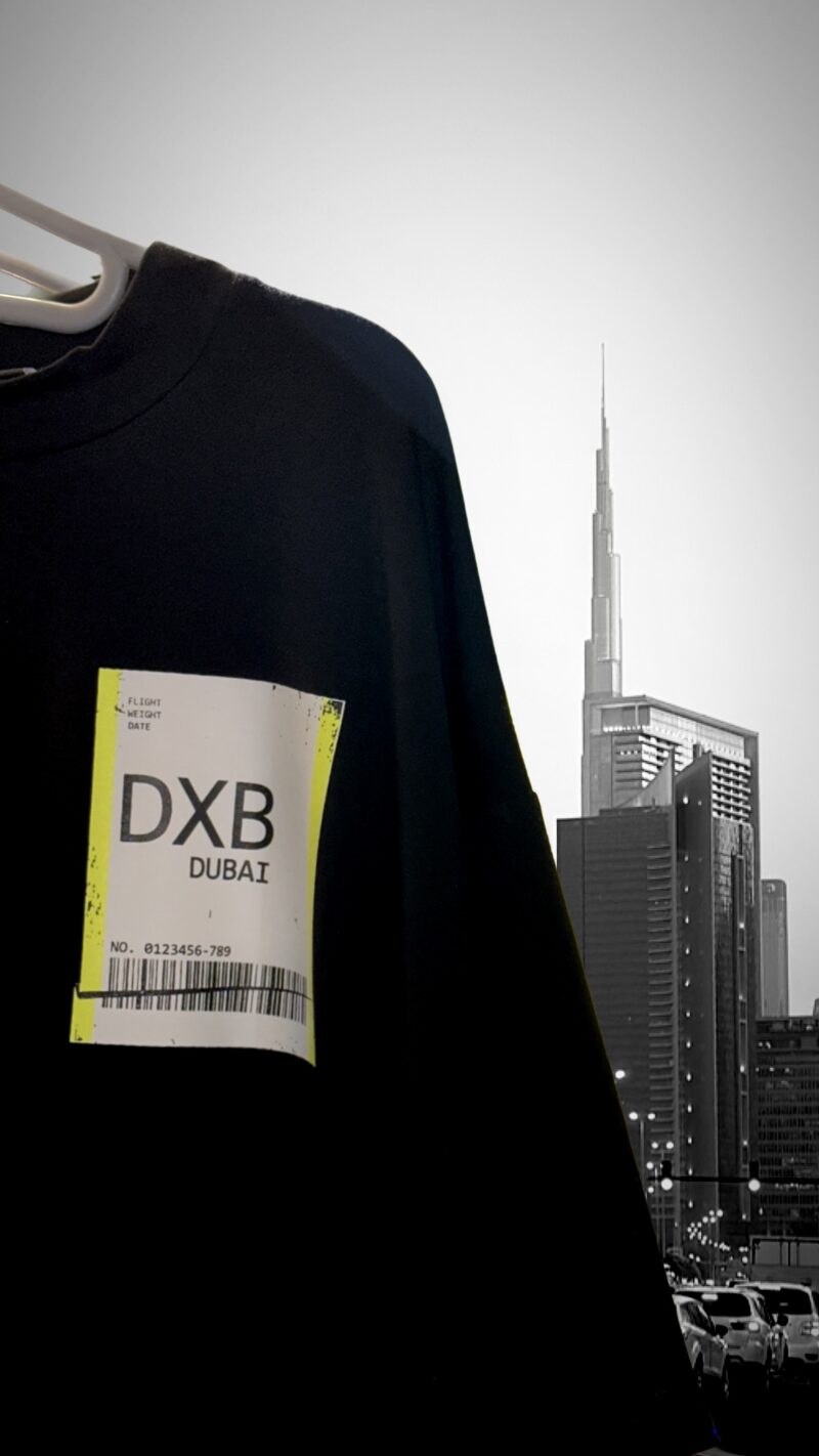 Black DXB Tee