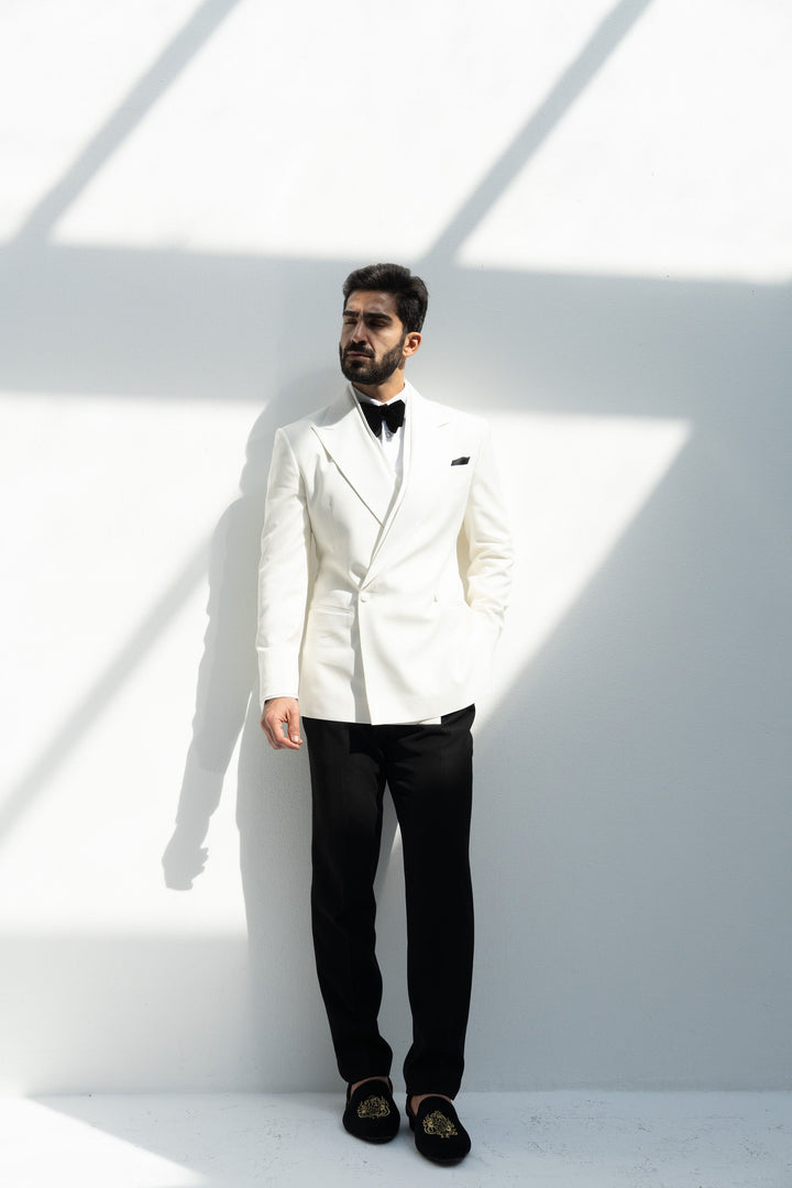 Black tuxedo trouser