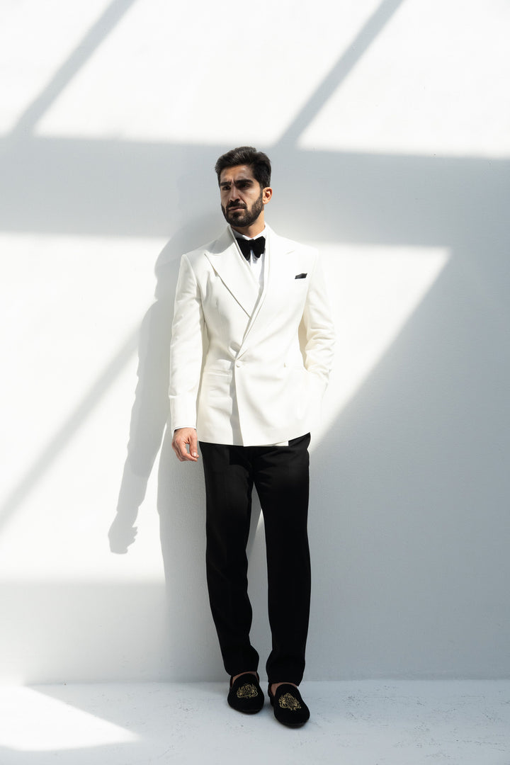 Black tuxedo trouser