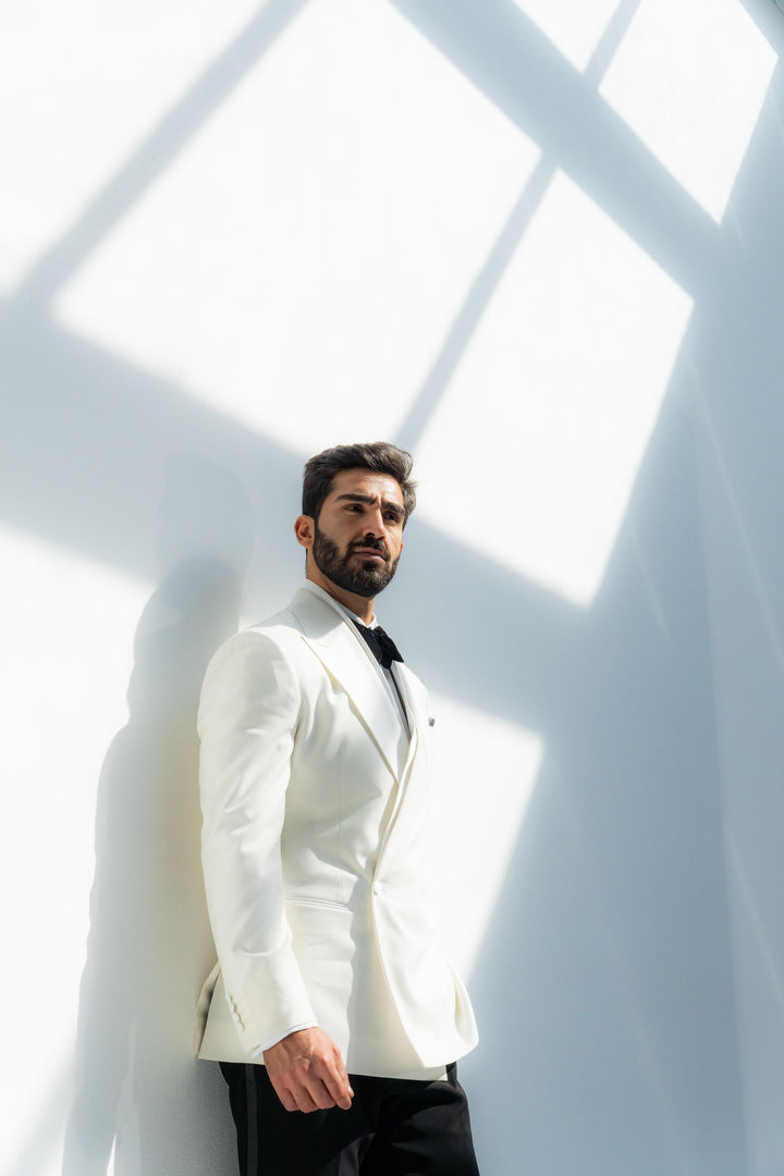 Black tuxedo trouser