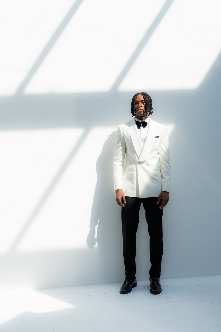 Black tuxedo trouser