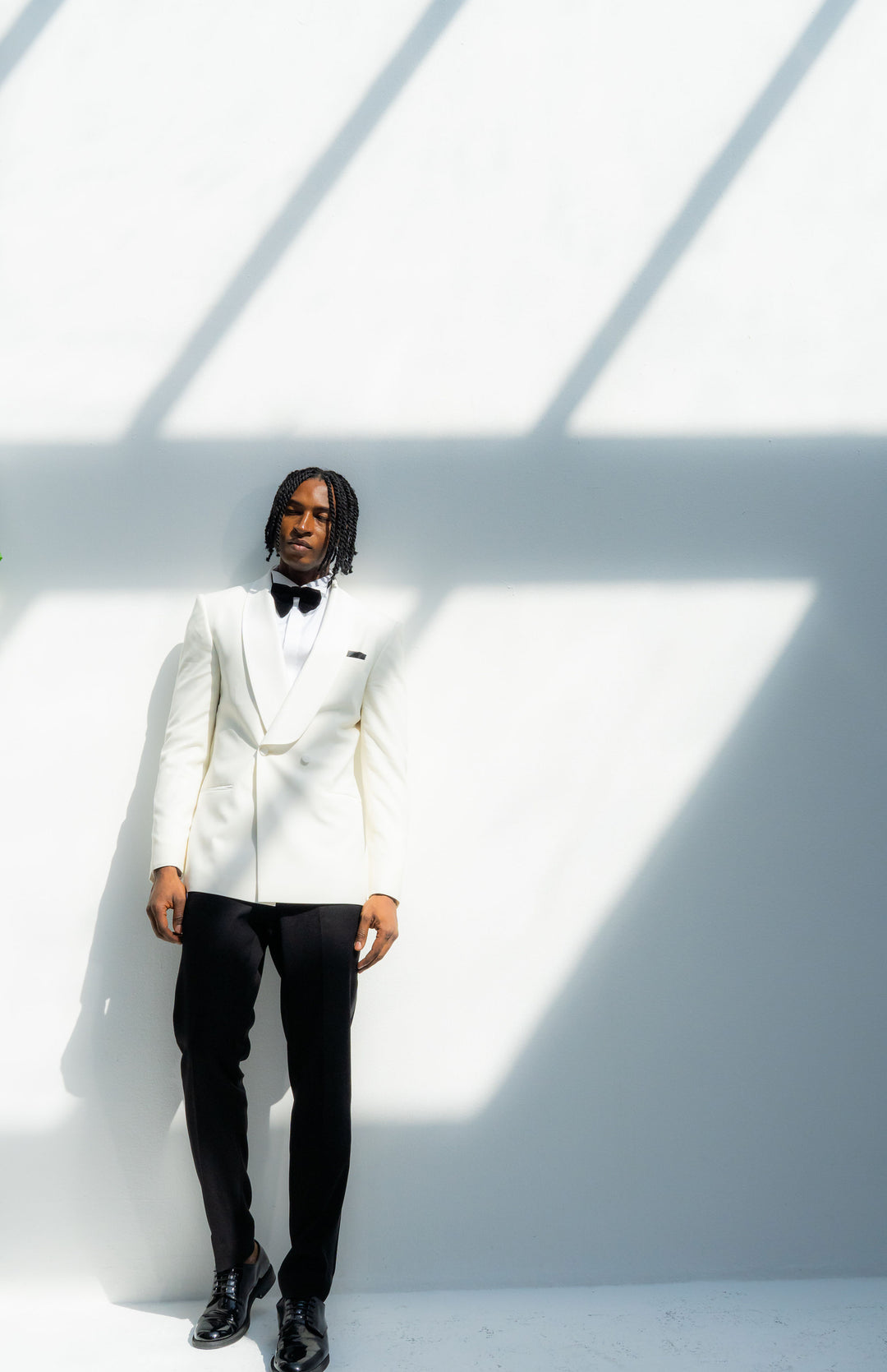 Black tuxedo trouser