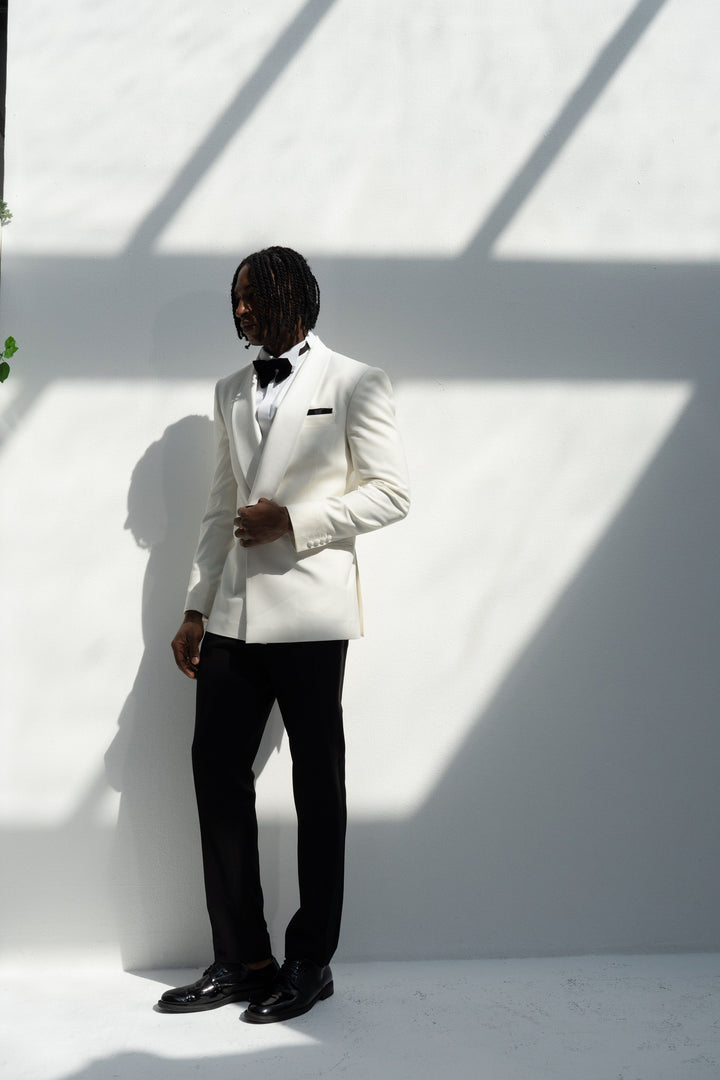 Black tuxedo trouser