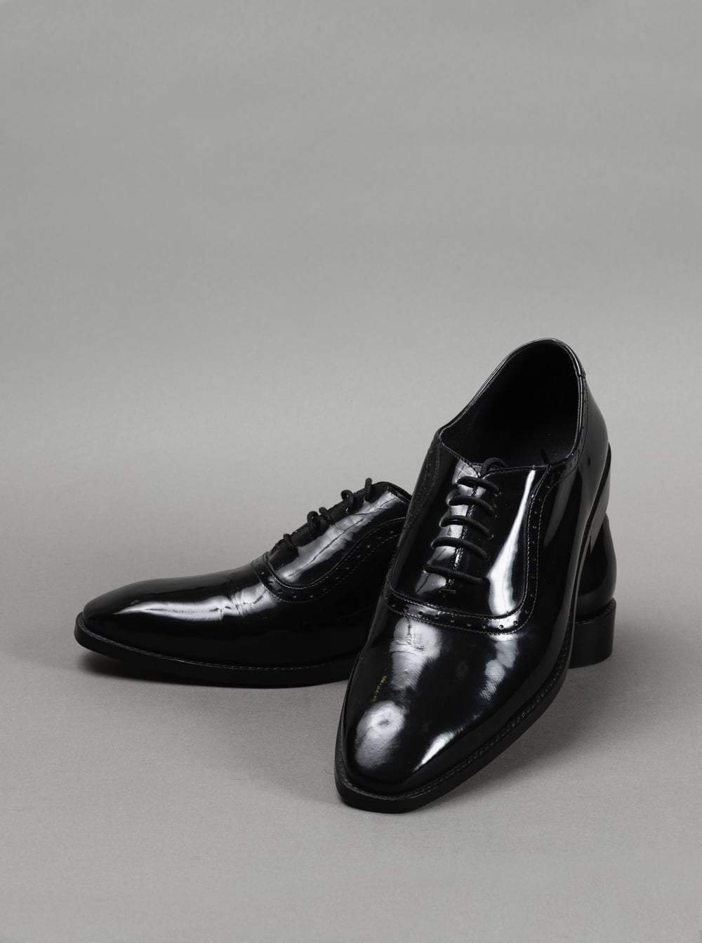 Black Patent Leather Bespoke Shoe