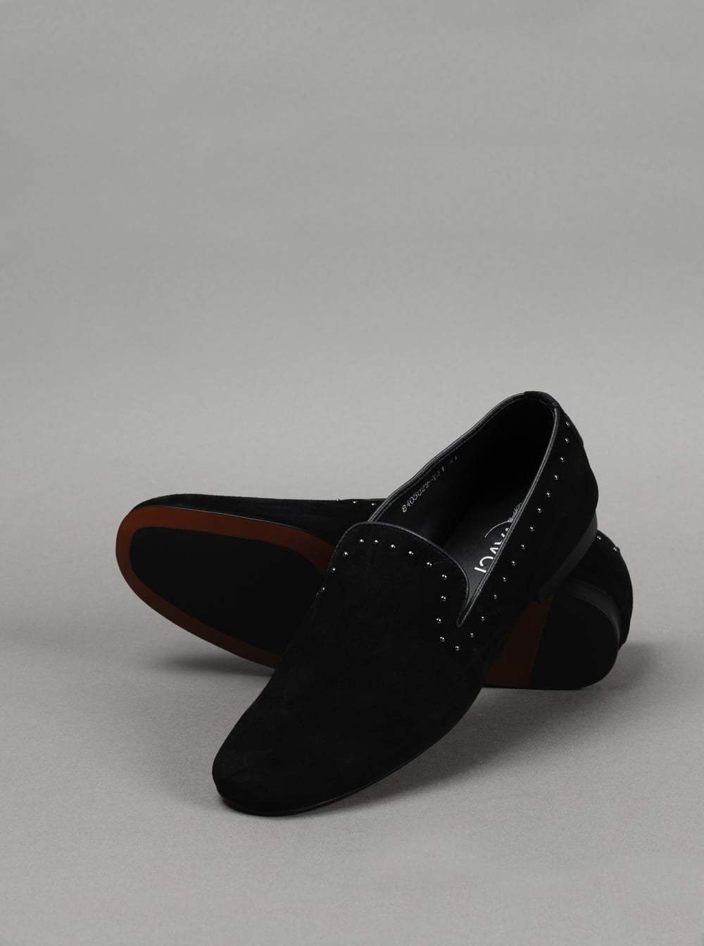 Black Suede Leather Shoes
