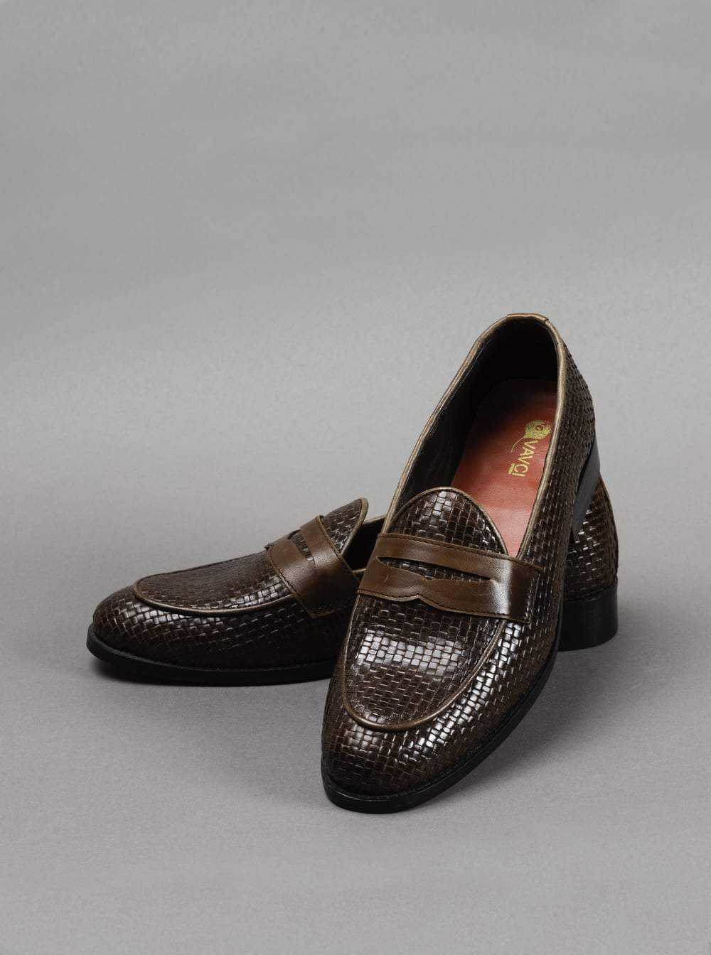 Coffee Brown Bespoke Loafer Shoes