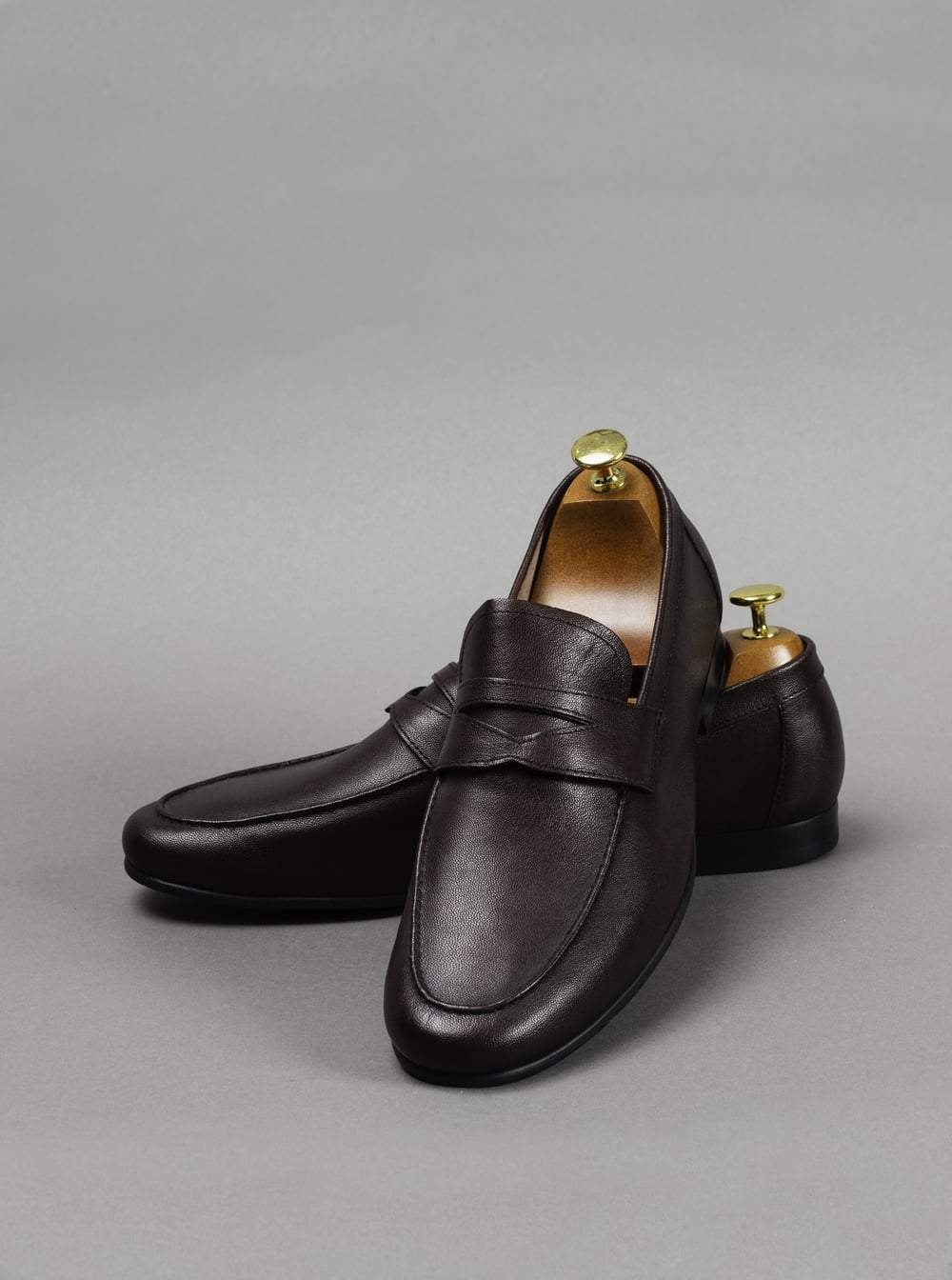 Coffee Brown Loafer Shoes
