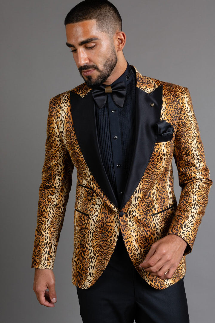Leopard Print Tuxedo