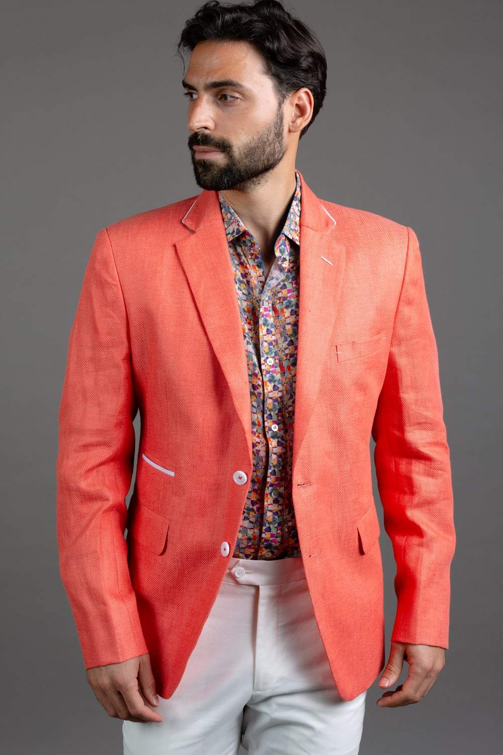 Orange sport coat online