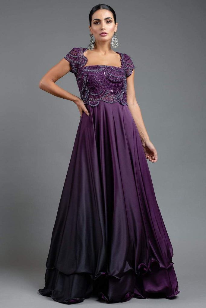 Gown for cocktail party discount