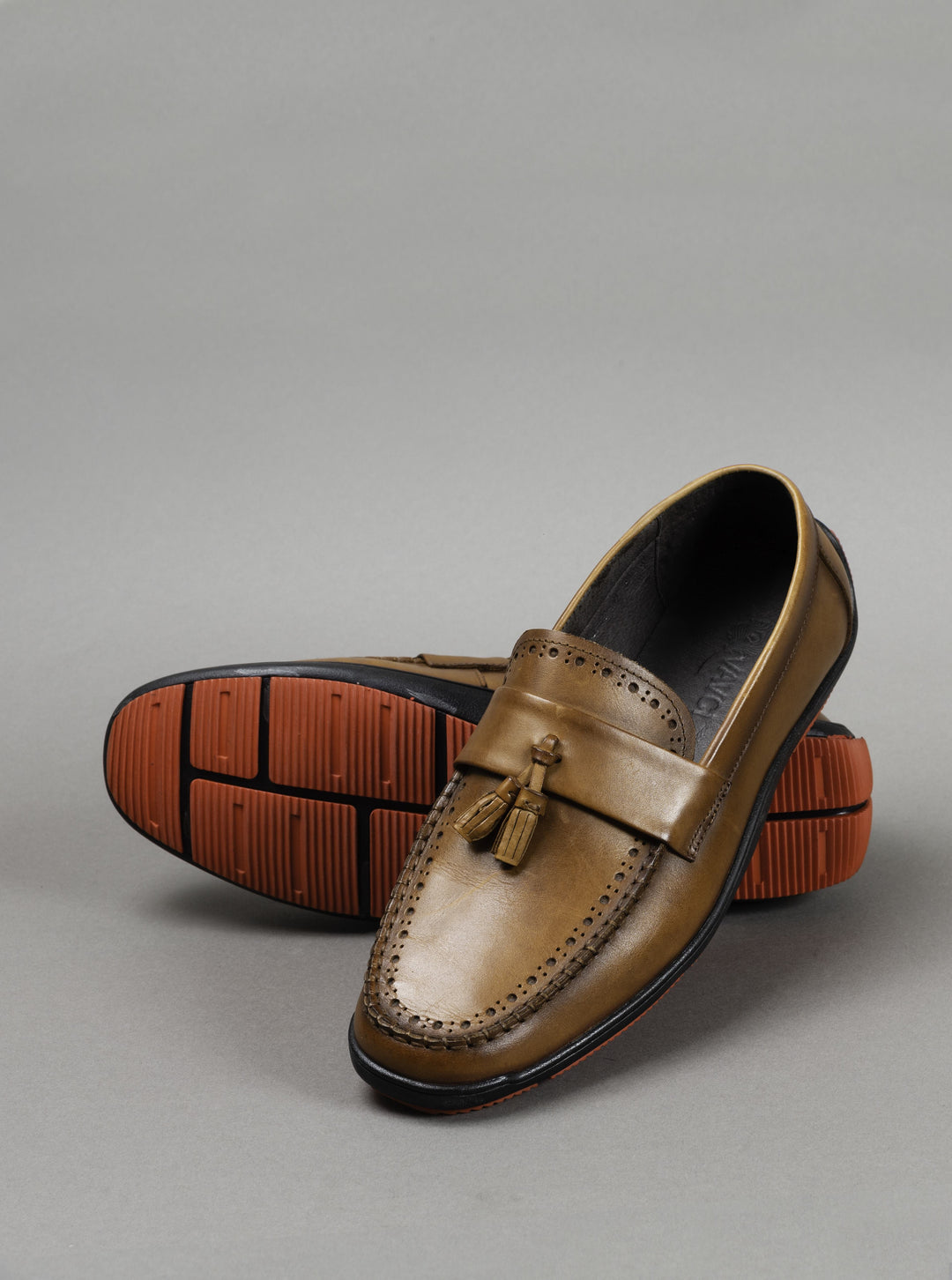 Tan Loafer Shoes