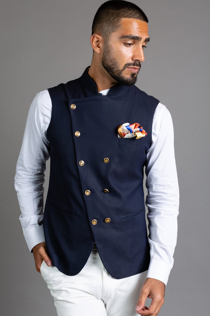 Textured Nehru Jacket